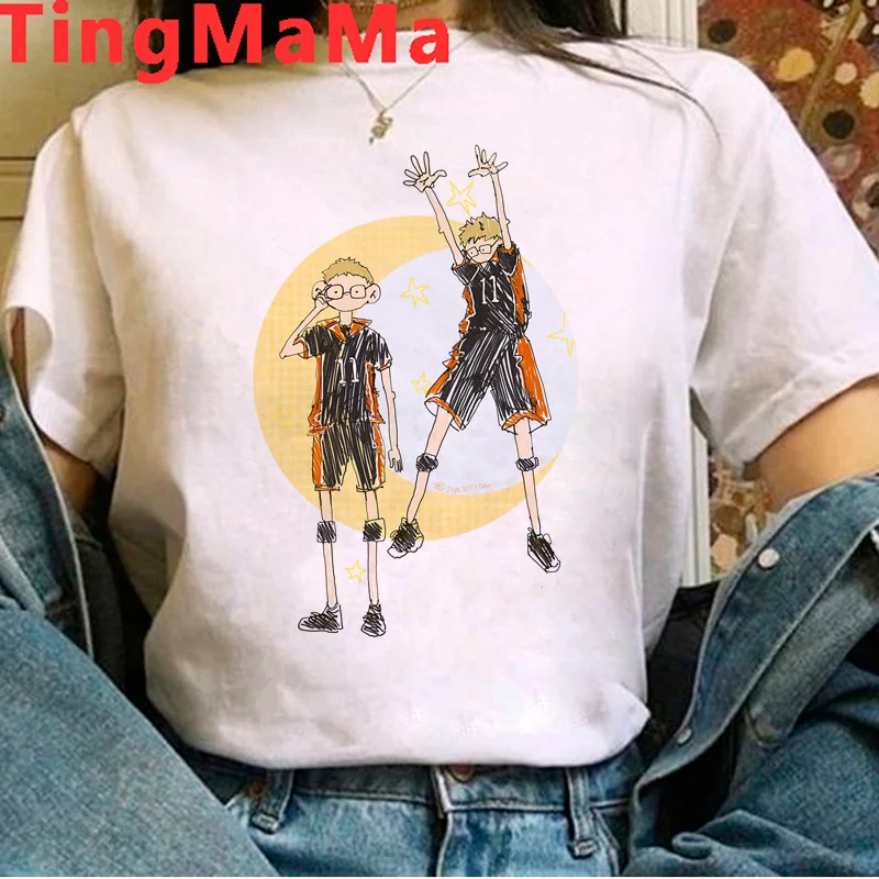 

Женская футболка с рисунком Oya Haikyuu Bokuto манга Shoyo волейбол летний топ для мужчин tumblr Повседневная эстетичная футболка футболки с рисунком