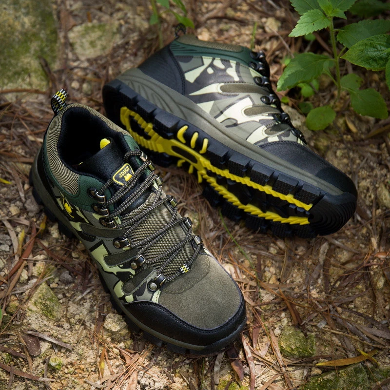 Humtto Мужская походная обувь ботильоны воздухопроницаемая для бега износостойкие