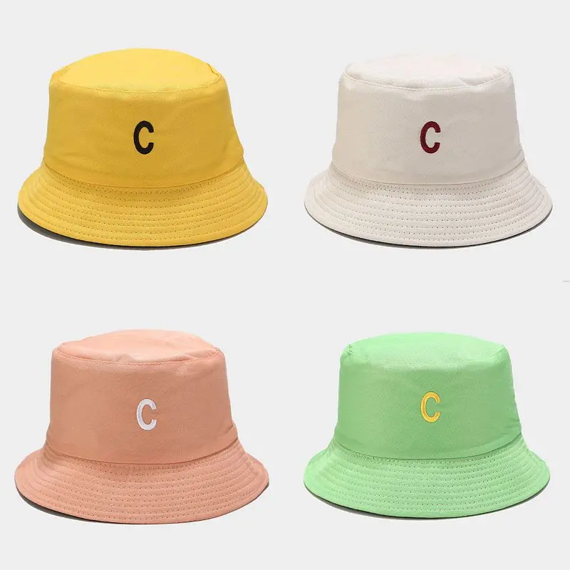 

Панама унисекс, с надписью и вышивкой, двусторонняя, в стиле хип-хоп