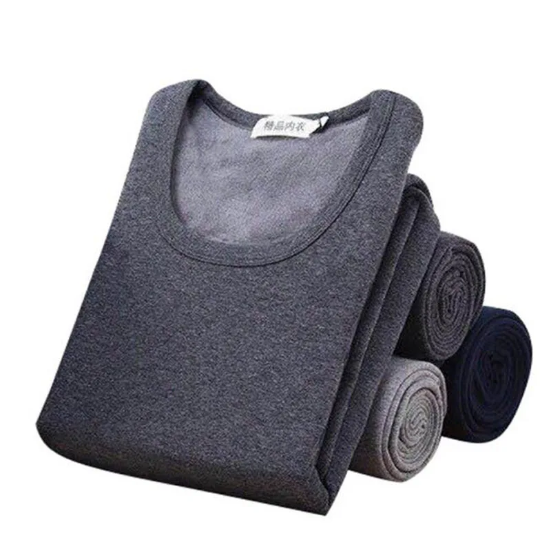 Новый стиль термобелье Наборы для мужчин зимнее Длинная зимняя одежда плотная