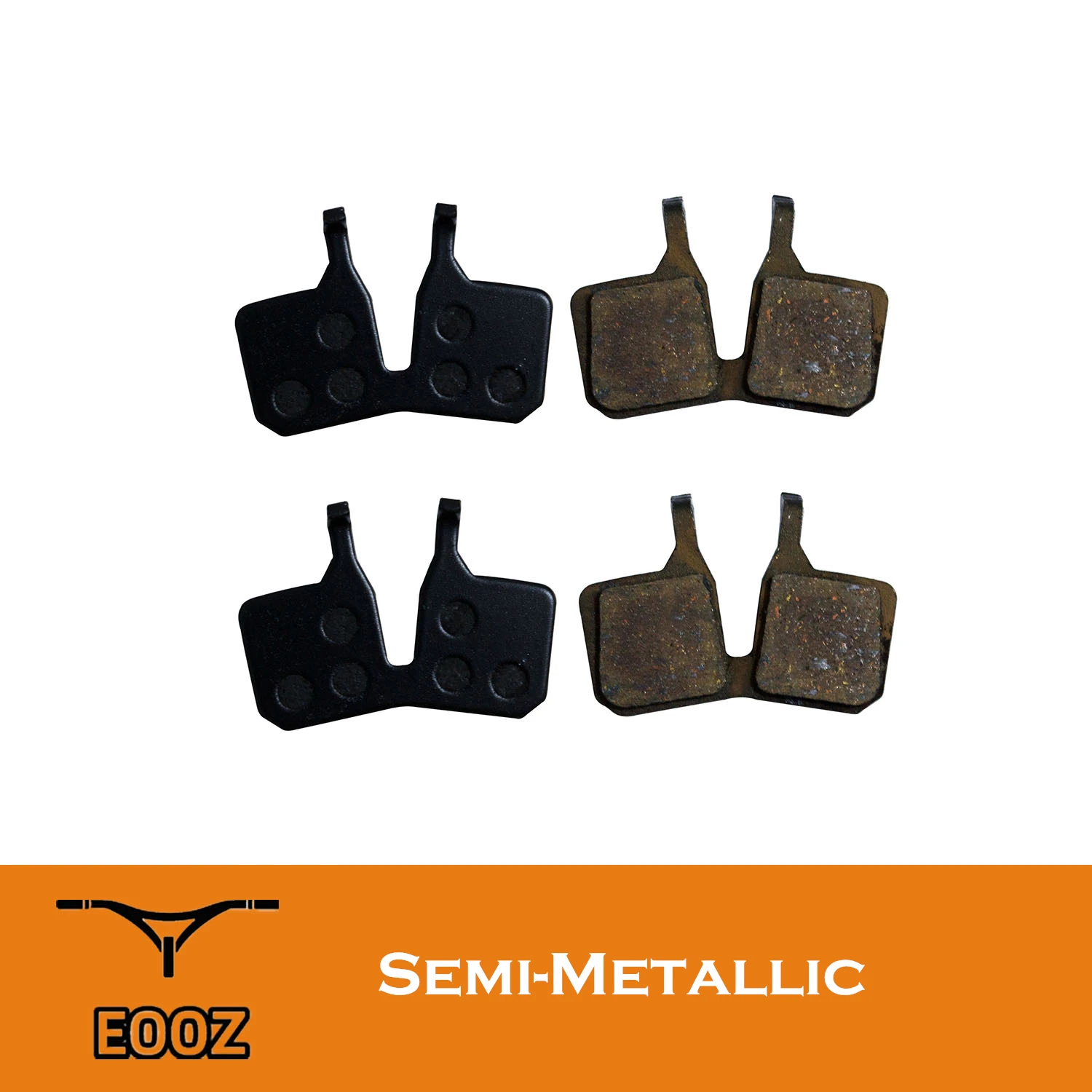 EOOZ-2 пары велосипедных дисковых тормозных колодок полуметаллические для