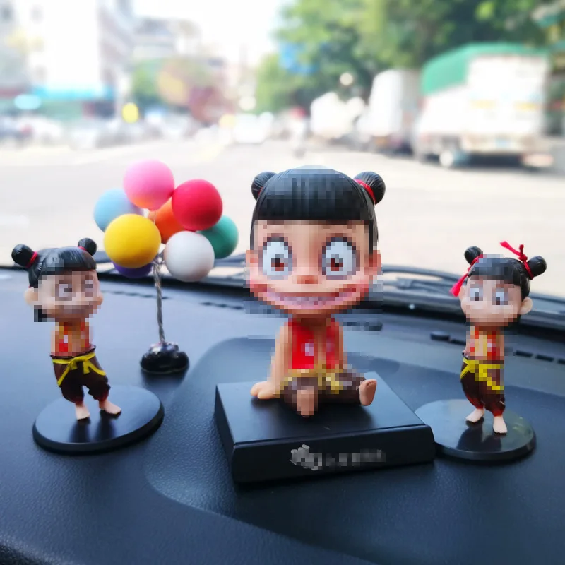 Виниловые украшения для автомобиля виниловые ручной работы в виде куклы