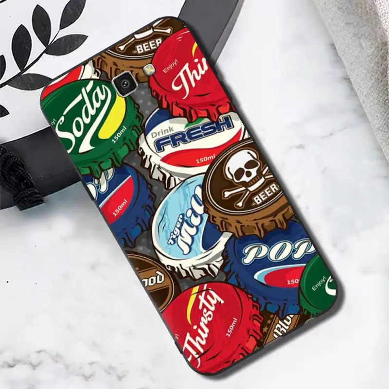 TOPLBPCS аниме граффити наклейка бомба Оболочка Чехол для телефона Samsung J6 J7 J2 J5 prime J4 J8