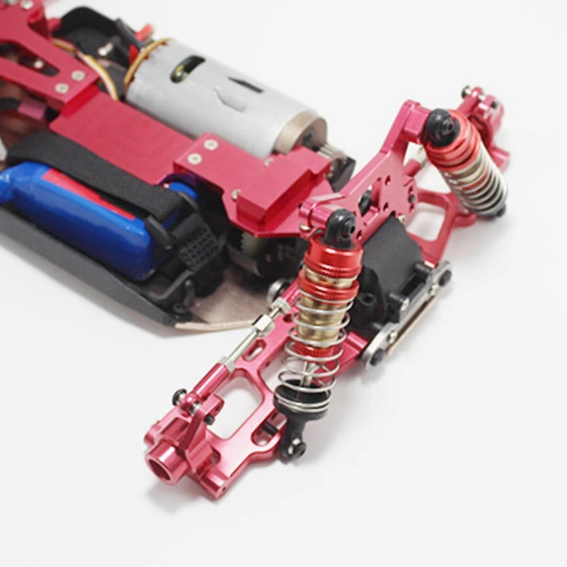 

2 Set RC Car Part: 1 Set Rear Wheel Seat Rear Hub Carrier Stub Axle Carrier & 1 Set Clutch Assembly Steering Servo