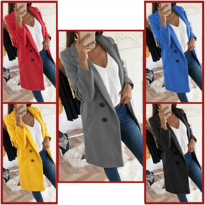 Женские блейзеры и куртки 2019 Женское пальто на пуговицах офисный Женский блейзер