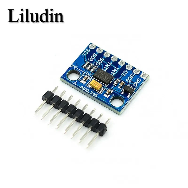 Цифровой трехосный модуль ускорения гравитационного наклона GY-291 ADXL345 передача IIC