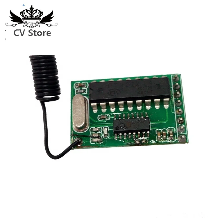 315/433 МГц Супергетеродинный с декодированием Универсальный Радиочастотный