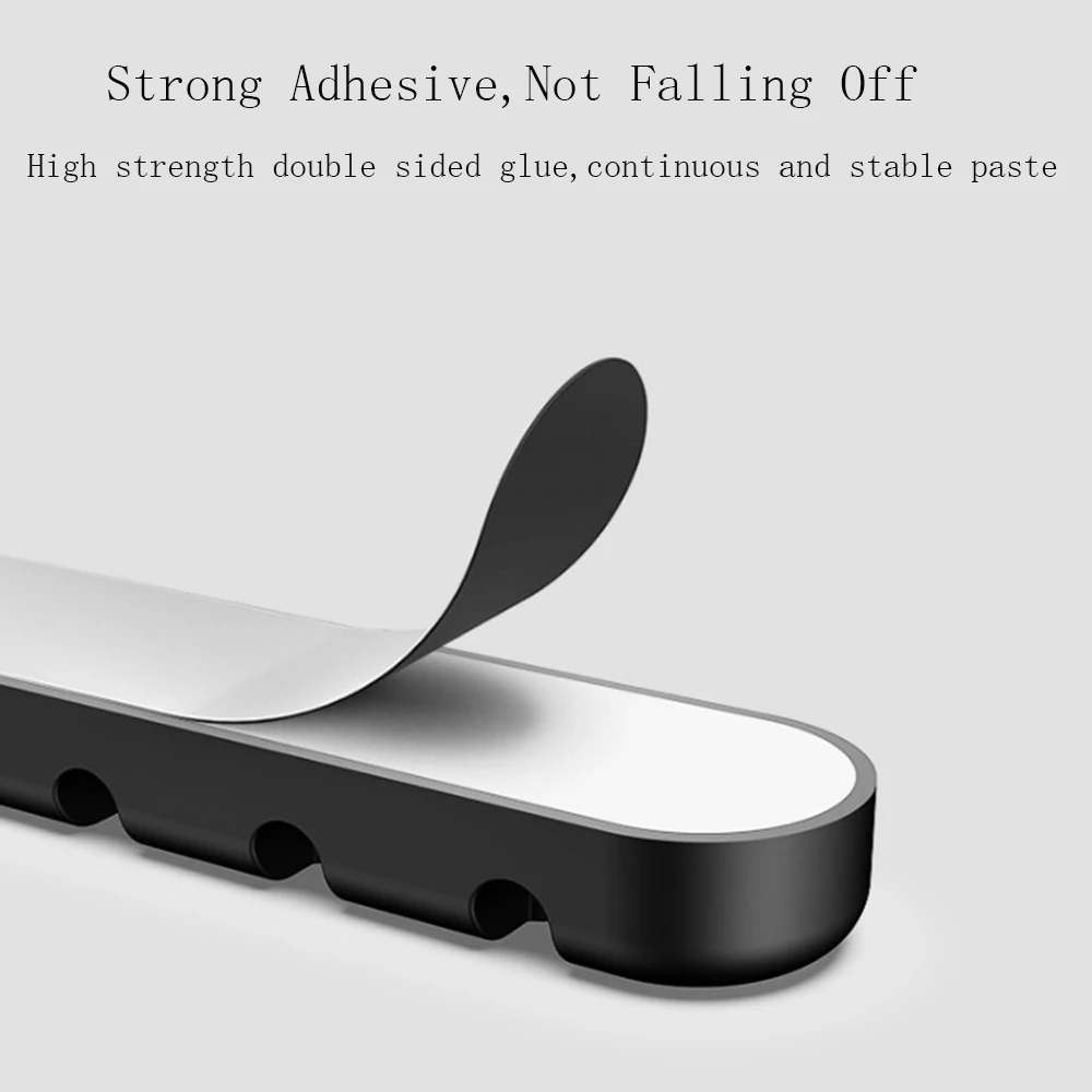 

Cable Holder Silicone Cable Organizer Flexible USB Winder Management Clips Holder For Mouse Keyboard Earphone Headset