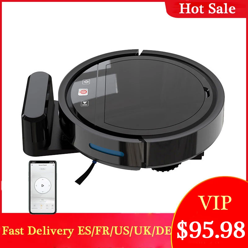 Робот пылесос Авто зарядка умный с помощью приложения и голос Управление для