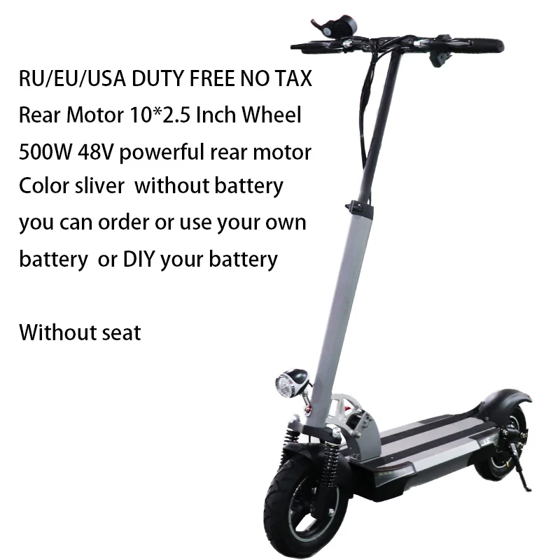 48V 500W Electric Scooter 100KM Distance 26ah Battery Patinete Electrico Adulto Foldable Kick e scooter Electric Skateboard Bike - Цвет: S 48v500w no battery