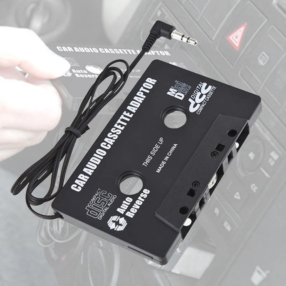 Дорожный Кассетный адаптер конвертер для дома Aux автомобильная аудио лента Mp3 CD