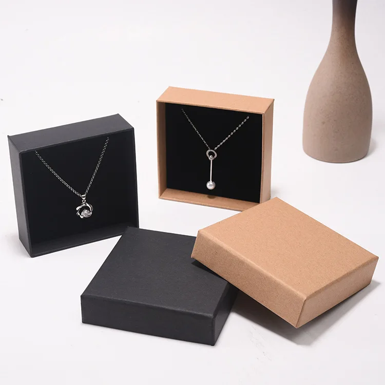 PK 005 модная упаковка для ювелирных изделий квадратная коробка ожерелья