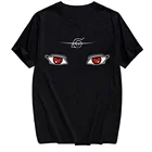 CLOOCL аниме ниндзя удзумаки черная хлопковая Футболка 3D печатная Женская Повседневная футболка в стиле хип-хоп Harajuku черные хлопковые футболки