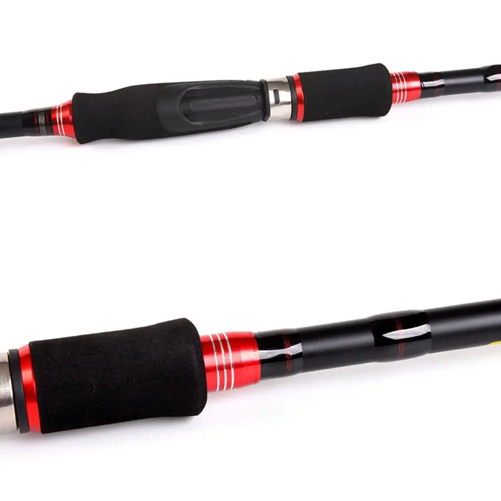 Lure Fishing Spinning Rod 2.7m 40T Carbon Matt Black H Hardness 6 Section Telescopic Ultra Light Travel Pole | Спорт и развлечения
