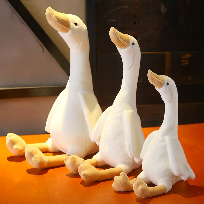 

40cm Simulation Placate the Swan Doll Creative Animal Dolls Web Celebrity Goose Duck Doll Plush Toys Gifts