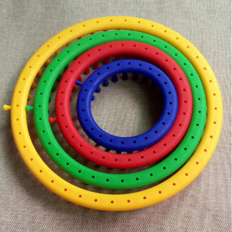 Набор круглых вязальных шляп сделай сам 4 шт./компл. размера 14 см 19 25 30 NDS|Швейные