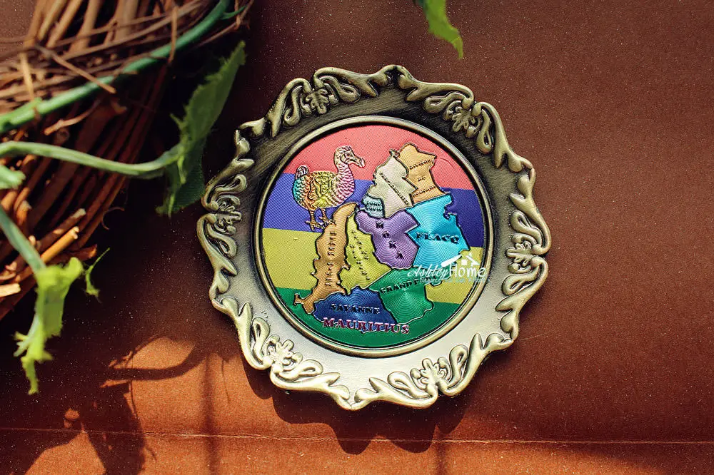 Mauritius DoDo птица туристический сувенир для путешествий 3D металлический магнит на