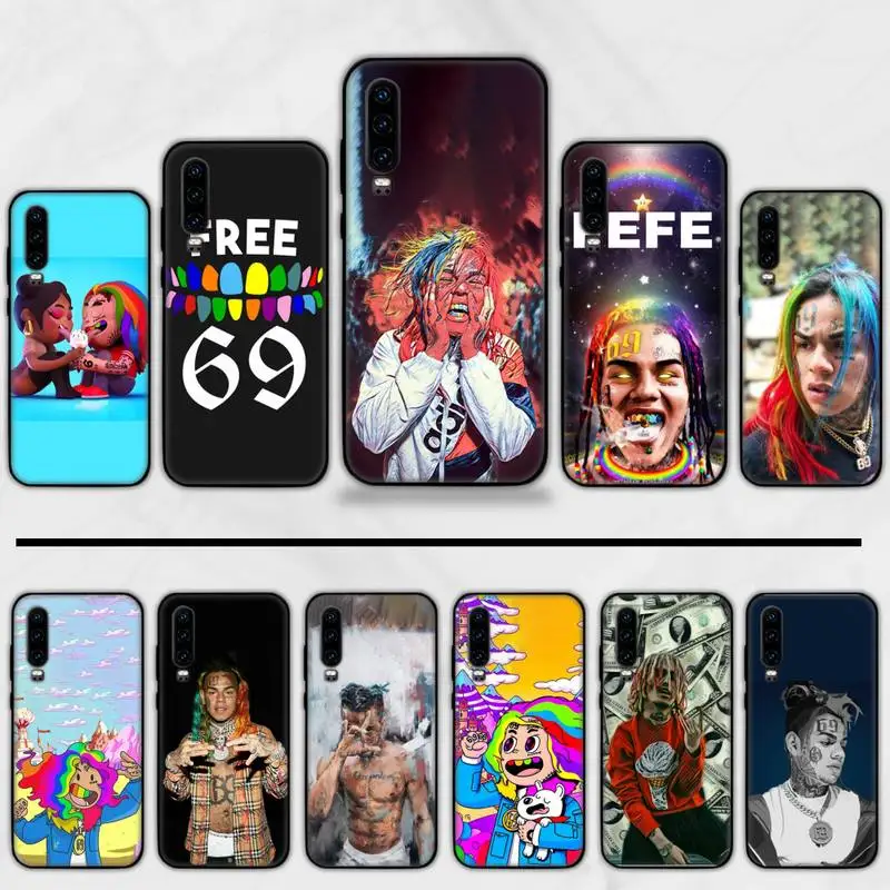 Чехол для телефона hip rapper Tekashi 69 6ix9ine чехол Huawei P9 P10 P20 P30 Pro Lite smart Mate 10 20 Y5 Y6 Y7 2018