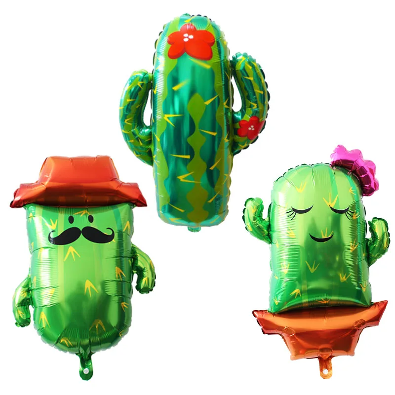 Гигантский Гелиевый шар в виде кактуса 18 дюймов Feliz воздушные шары из фольги