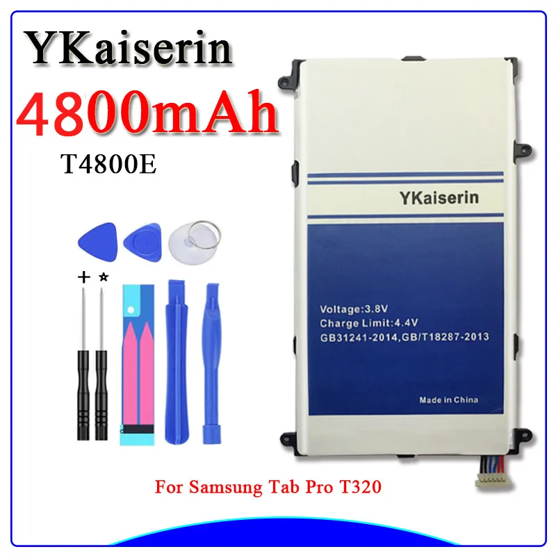 Аккумулятор для планшета высокой емкости для samsung Galaxy Tab Pro 8,4 SM-T320 T321 T325 T4800E T4800C Высококачественный аккумулятор с инструментами