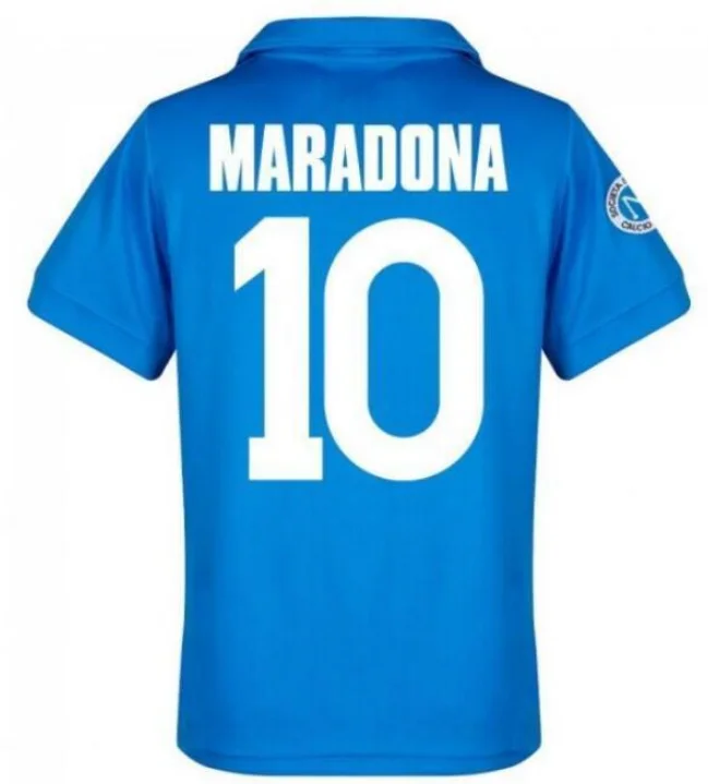 

Adult shirt Top Quality 1987 1988 1989 Naples Retro shirt MERTENS LOZANO INSIGNE MARADONA 2021 new Naples shirt