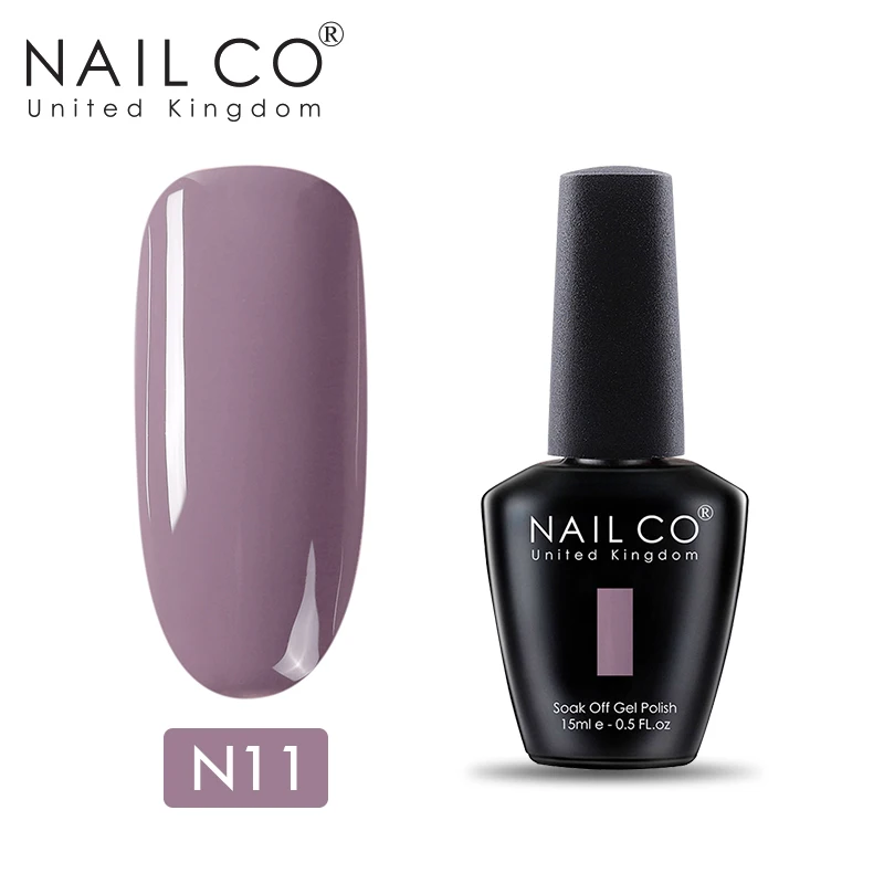 N11 NAILCO УФ светодиодный Гель-лак для ногтей smalto Полупостоянный unghie живопись гель лак Manicura permanente замочить от ногтей Гель-лак художественный - Цвет: N11