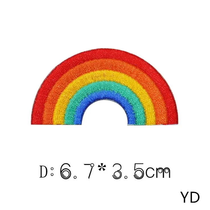 Новое поступление 10 шт. фрукты вышитые патчи железные на пришить Мотив