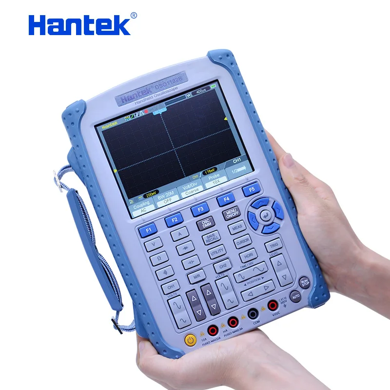 Hantek DSO1102B портативный сильный цифровой осциллограф/мультиметр 100 МГц полоса