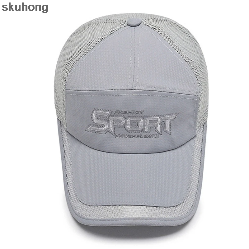 

Outdoor Quick Dry Waterproof Sport Peaked Cap Sun Hat Baseball Caps Women Men Street Hiphop Hats Snapback Hat Bone Baseball Hat