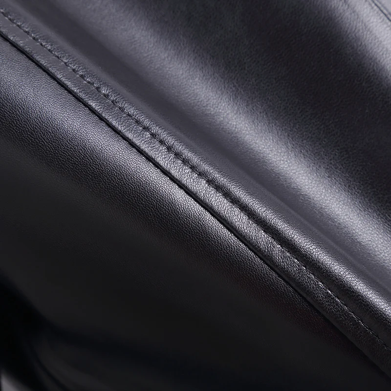 

JCHB 2021 autumn and winter New genuine leather coat women's short sheepskin jacket motorcycle suit slim fit suit small coat