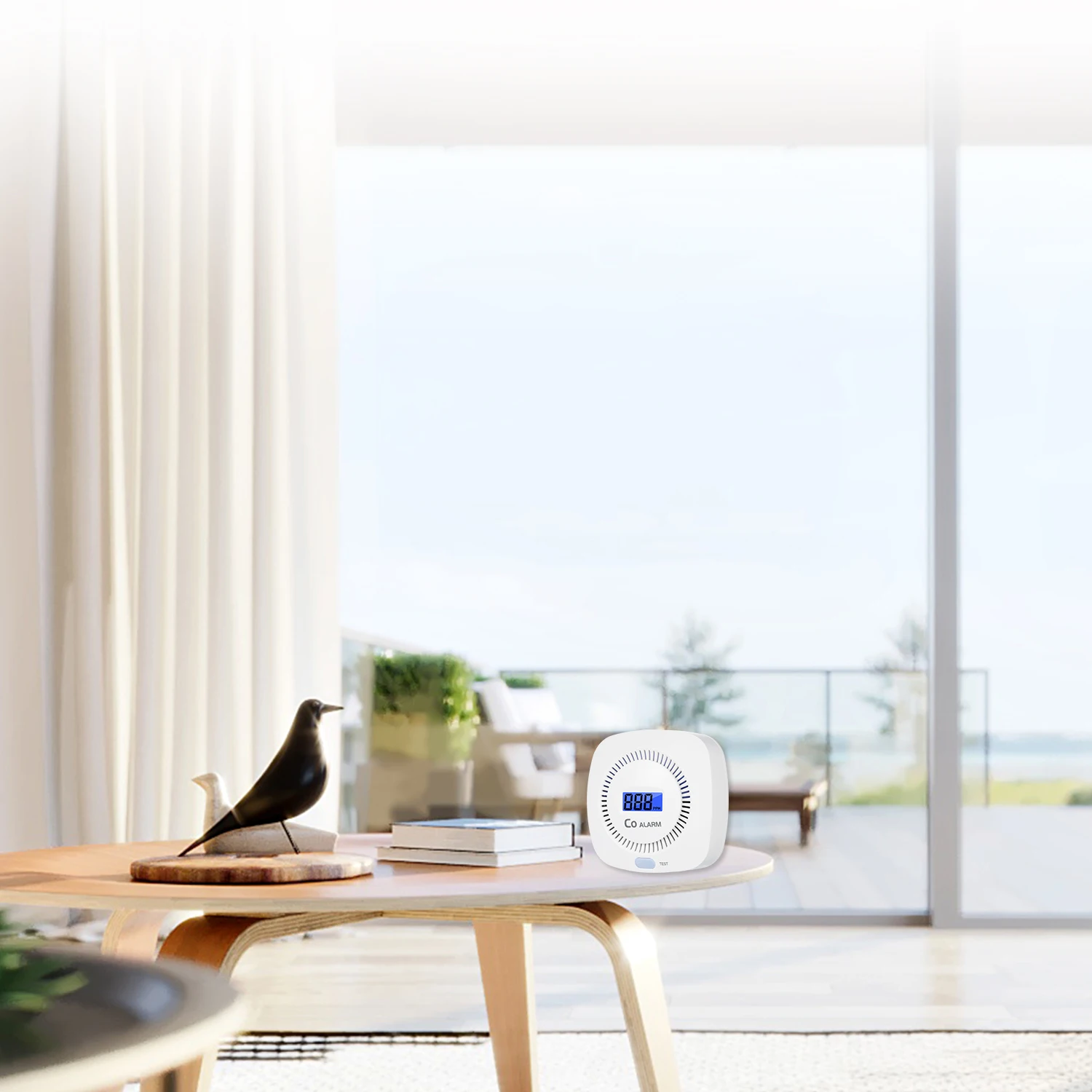 

KKmoon Carbon Monoxide Detector Sensor Monitor LCD Digital Carbon Monoxide Alarm Meter High Precision CO Gas Tester Detector