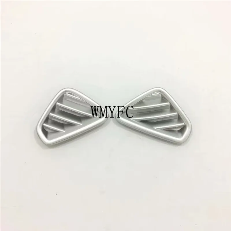 ABS матовое и углеродное волокно Автомобильная Передняя маленькая декоративная