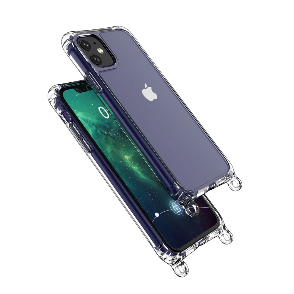 Mit Metallring Transparente Handyhülle für iPhone 18 17 16 15 14 12 11 13 Pro Max XS XR X Mini 8 7 Plus Weiche Silikon-Rückabdeckung – Detail 9