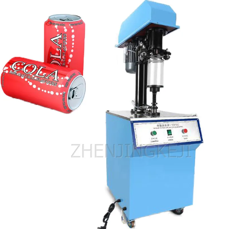 

Electric Seal Tank Machine Tinplate Cover Tools Drink Easy Pull Can Commercial Stainless Steel Seal Mouth Equipment Single Motor