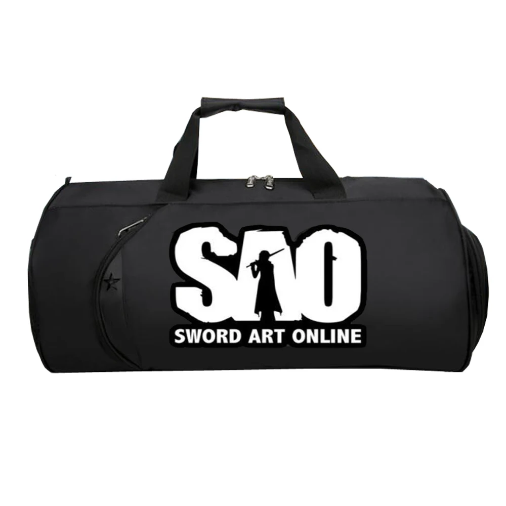 

Sword Art Online Travel luggage Bag teenagers Capacity Strap Duffel Multifunctional Large Shoulder bag Men Women luggage Package
