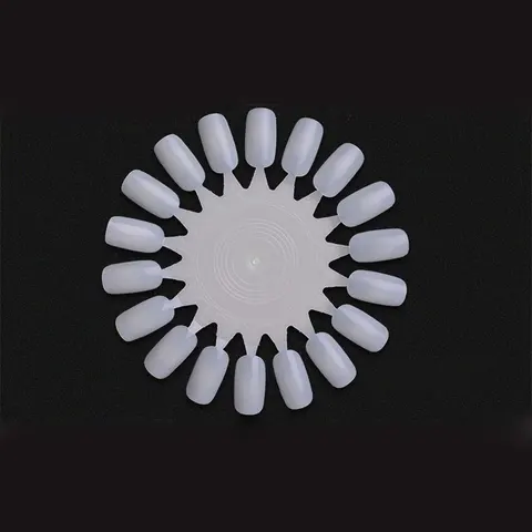 Набор круглых гель-лаков для нейл-арта, 10 шт., 180 типсов