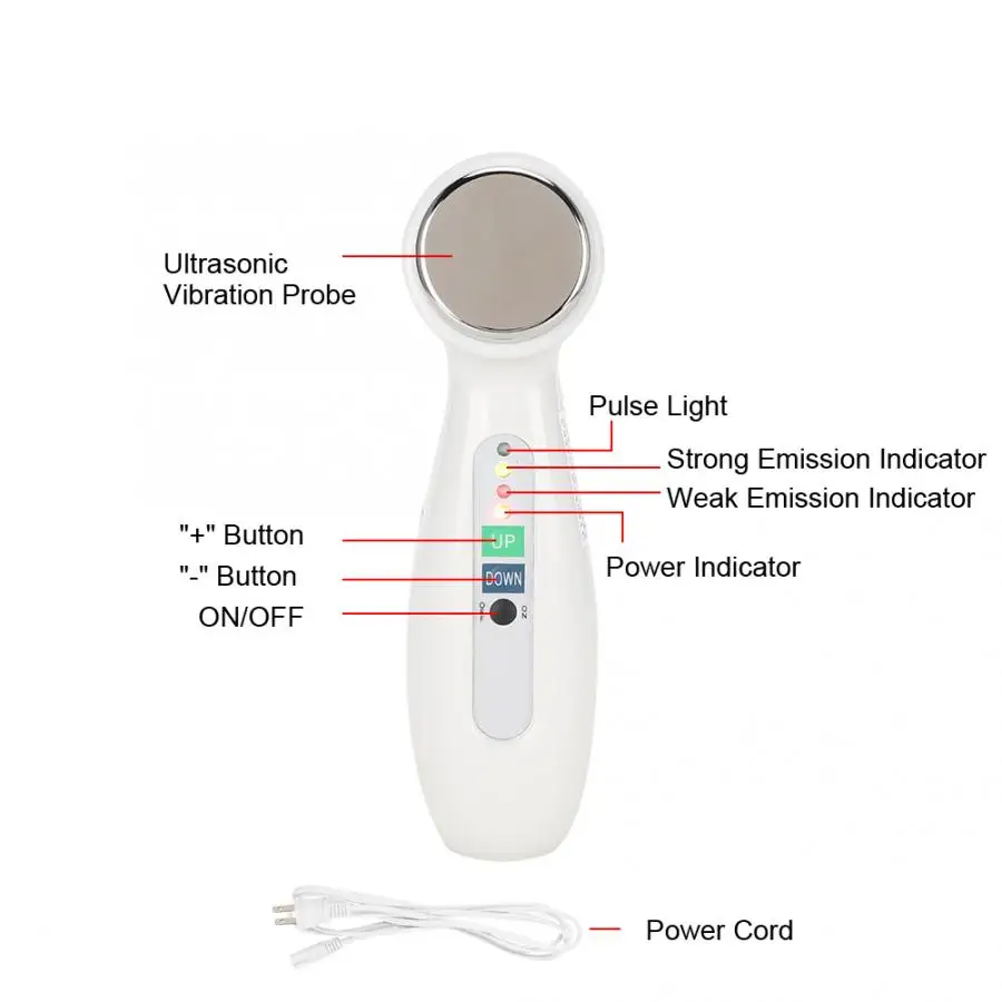 Аппарат для лазерного удаления волос Электрический ультразвуковой ионный