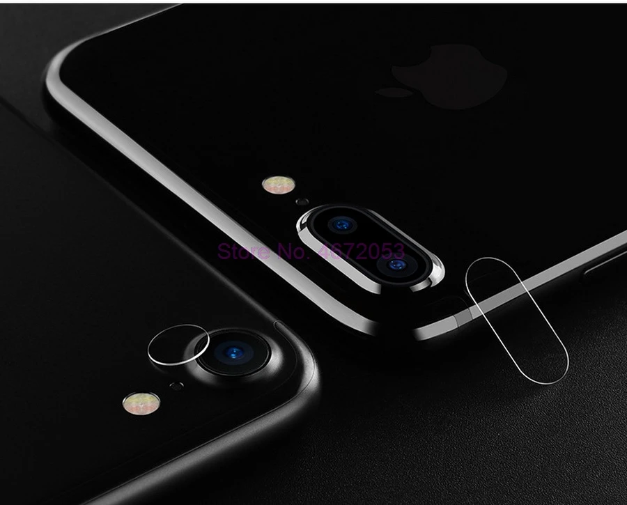 500 шт. Защитная пленка для задней камеры iPhone X 8 7 6 6S Plus с полным покрытием из