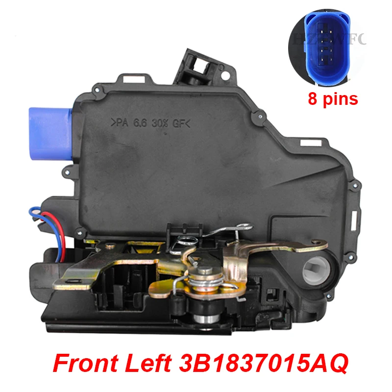 Привод замка переднего левого и правого для VW T5 POLO SKODA FABIA ROOMSTER 3B1837015AQ & 3B1837016BC 2