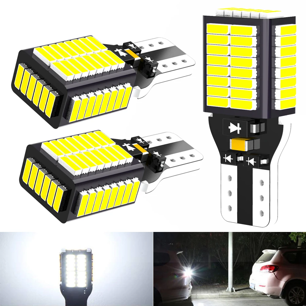 

Лампа заднего светильник T15 W16W LED, 4014 лм, 921, 54SMD, 921, 6000, 2 шт.