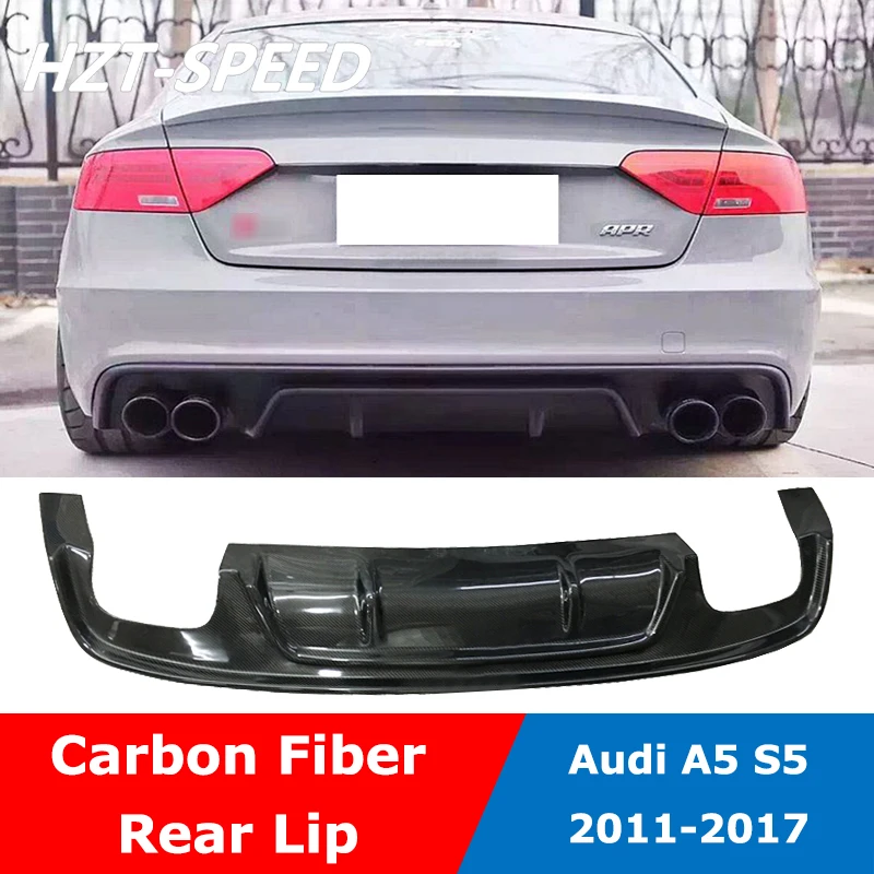 Задний спойлер для Audi A5 S line S5 купе задний из углеродного волокна 2012