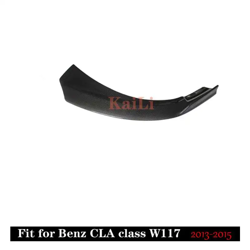 Для Mercedes benz CLA45 углеродный передний бампер для губ Splitter CLA W117 задний Canard Trim 2013 2014