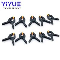 10pc 2inch diy tools plastic nylon toggle clamps for woodworking spring clip for photo studio background clamp heavy