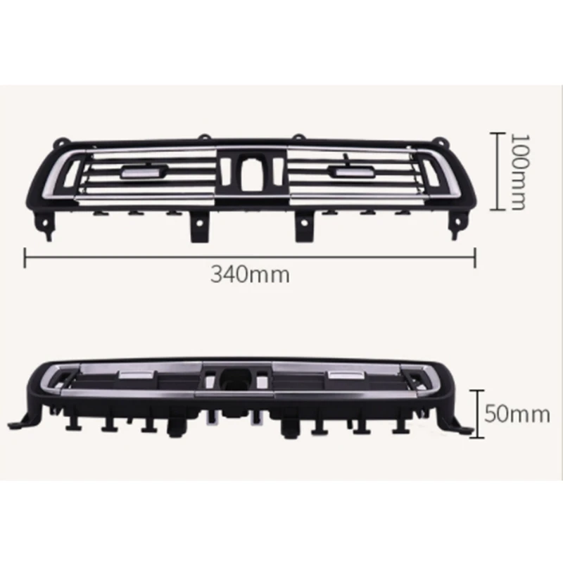 Вентиляционная решетка NEW-Front Row Wind левая Центральная правая вентиляционного