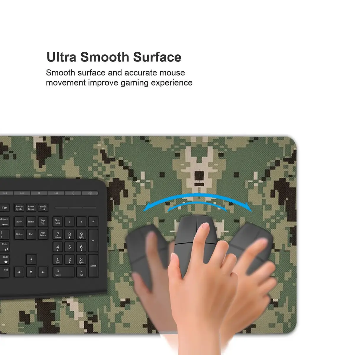 Темно-синий Камуфляжный Настольный коврик NWU для ПК мыши камуфляжный