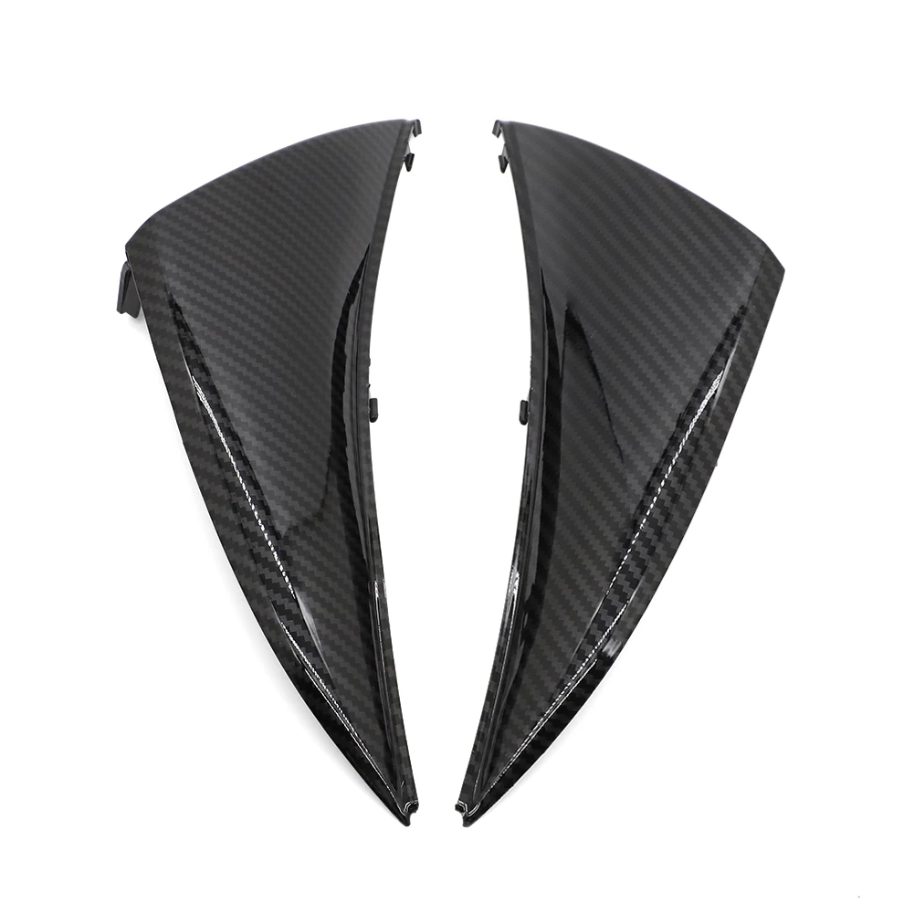 

Motorcycle Side Fairing Cover For YAMAHA YZF R1 YZFR1 2009 2010 2011 CARBON FIBER AIR INTAKE PIPE COVER KIT