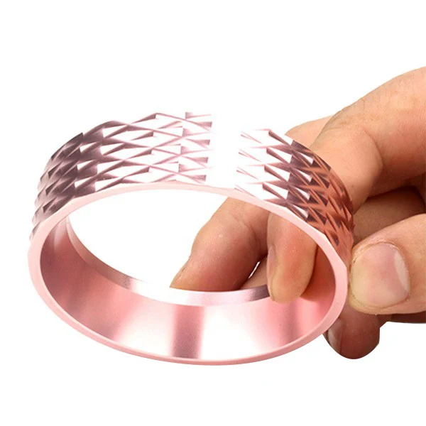 

51mm Espresso Dosing Funnel/Ring,Aluminum Alloy Coffee Dosing Ring Replacement for 51mm Portafilter Baristas Tool