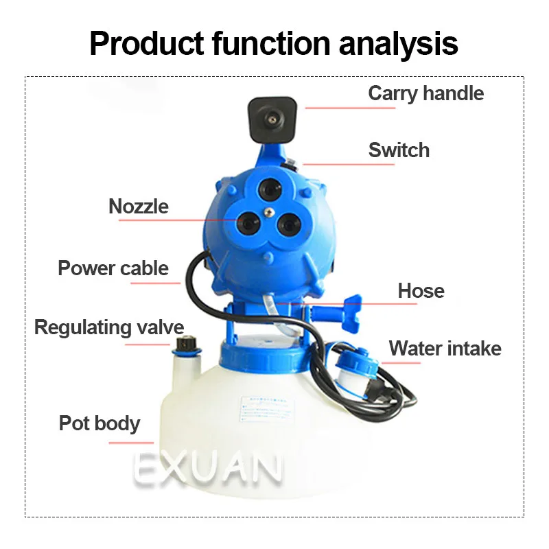 

Electric Sprayer, Small Capacity, Multifunctional Portable Defogging, Disinfection And epidemic Prevention New Sprayer