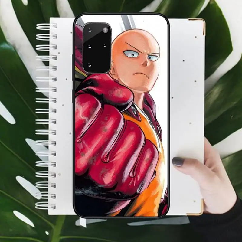 

one punch man Japan anime Phone Case For Samsung galaxy S 9 10 20 A 10 21 30 31 40 50 51 71 s note 20 j 4 2018 plus