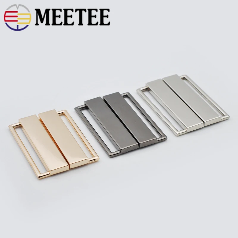 2/4 шт. 50 мм металлическая пряжка для ремня женщин декоративные пряжки пальто